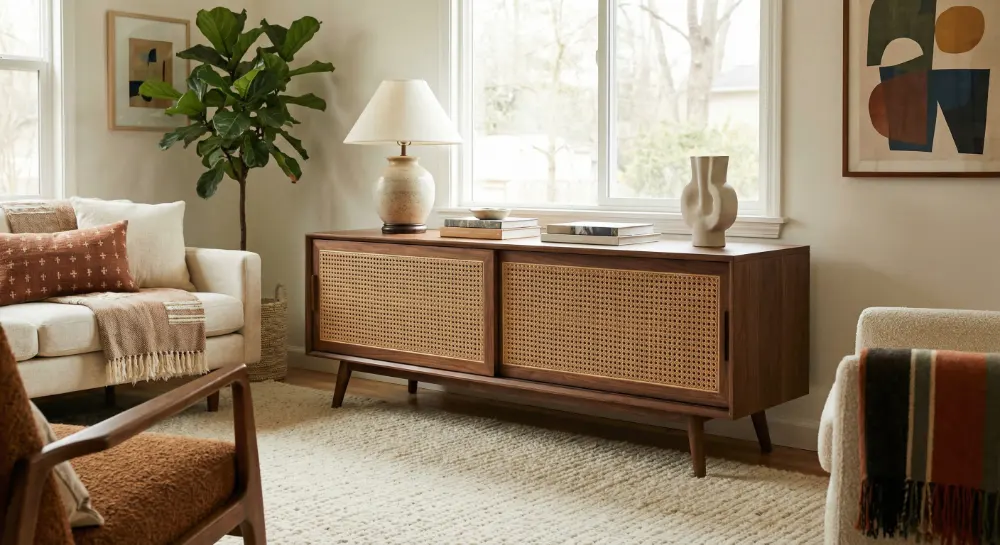 TV Console Transformation - After