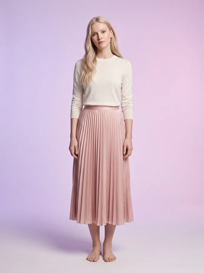 The same dress, on a different model